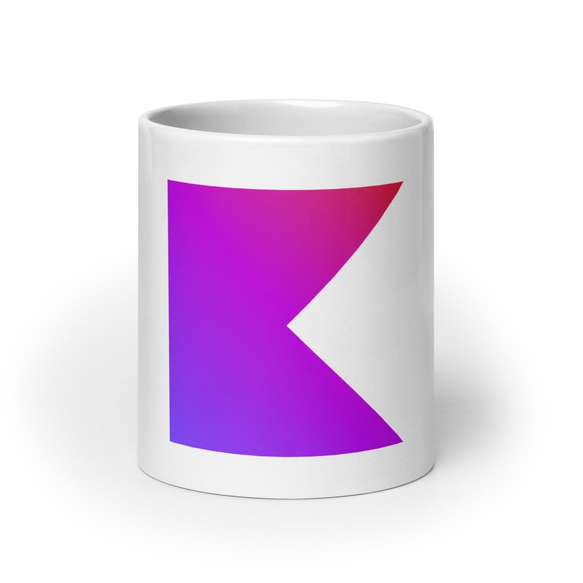 Kotlin Icon on White Glossy Mug - 20 oz - AI Store