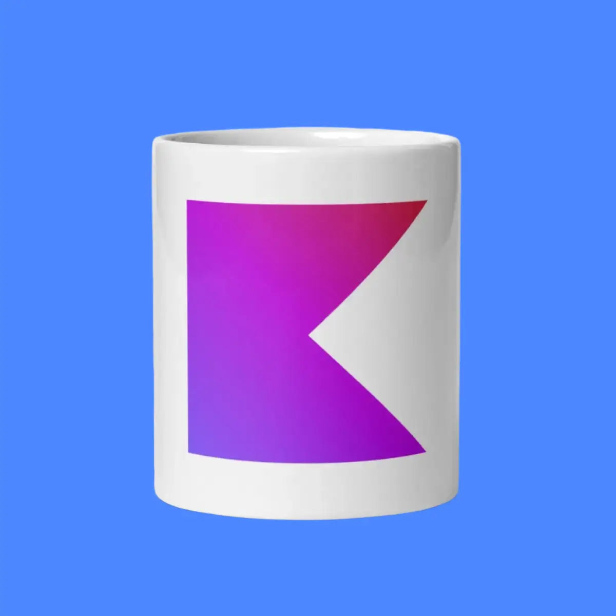 Kotlin Icon on White Glossy Mug