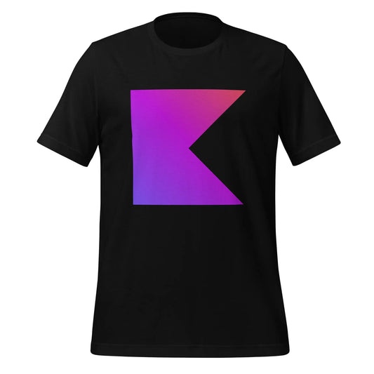 Kotlin Icon T-Shirt (unisex) - Black / M