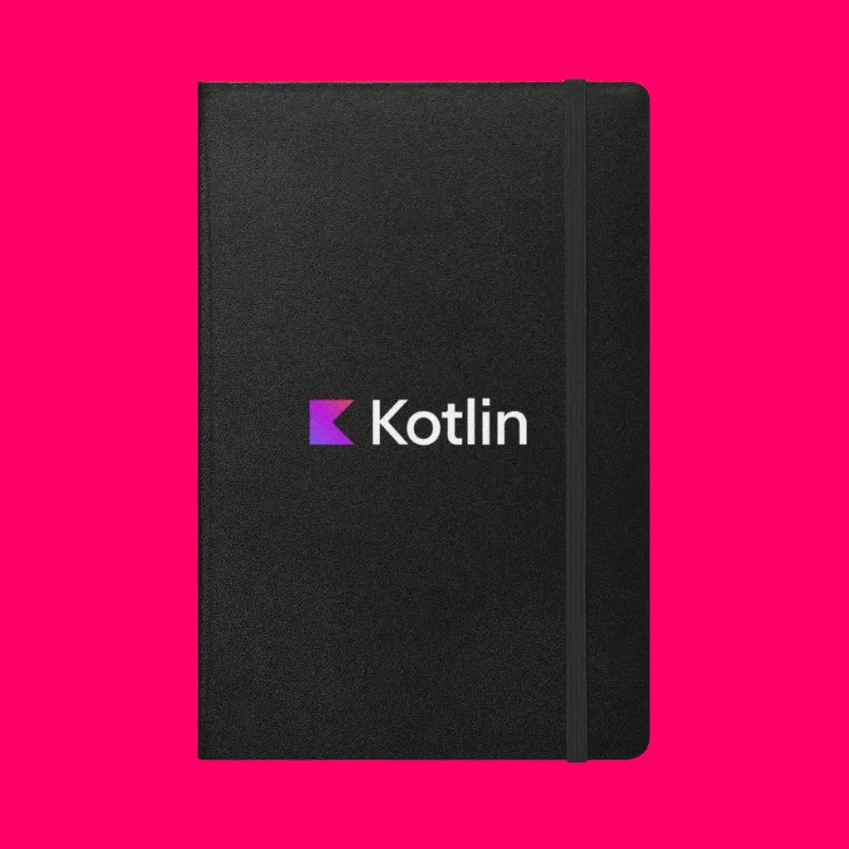 Kotlin Logo Hardcover Bound Notebook