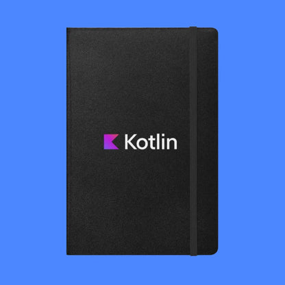 Kotlin Logo Hardcover Bound Notebook