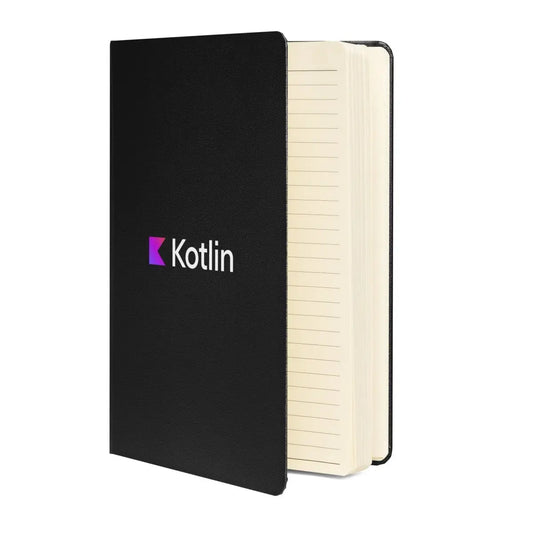 Kotlin Logo Hardcover Bound Notebook