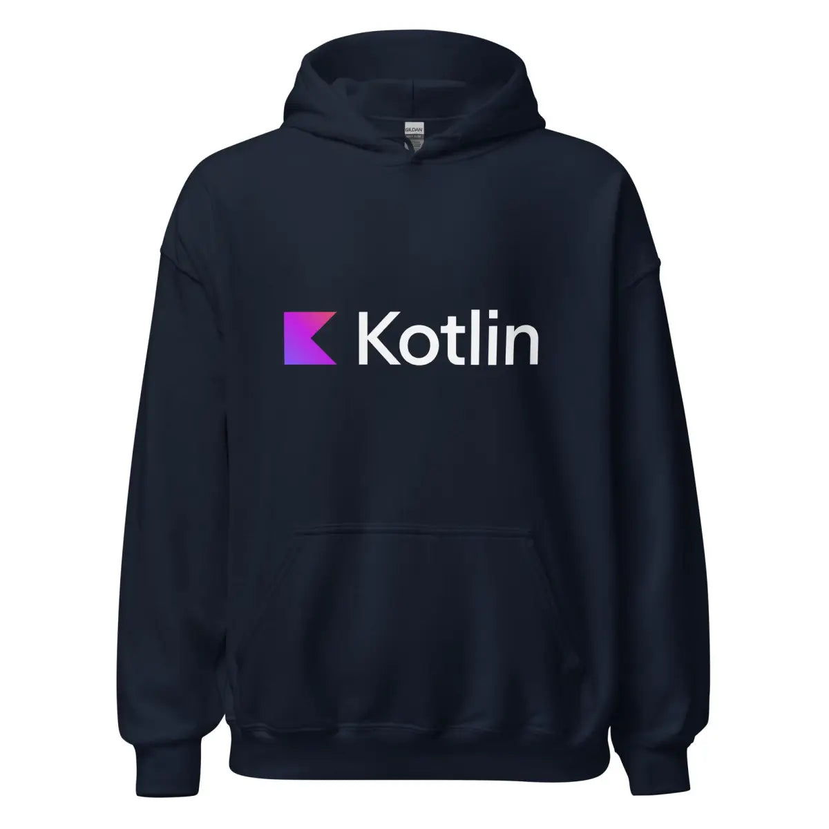 Kotlin Logo Hoodie (unisex) - Navy / M