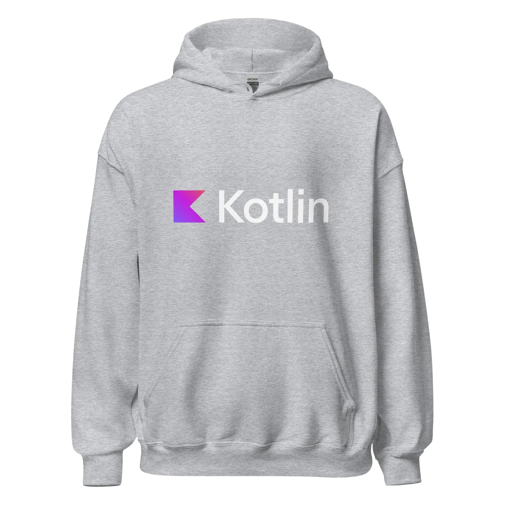 Kotlin Logo Hoodie (unisex) - Sport Grey / M