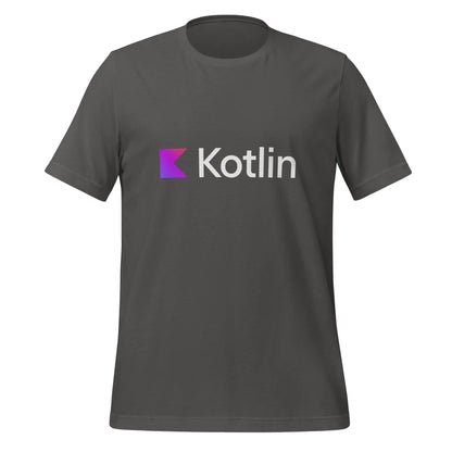 Kotlin Logo T-Shirt (unisex) - Asphalt / M