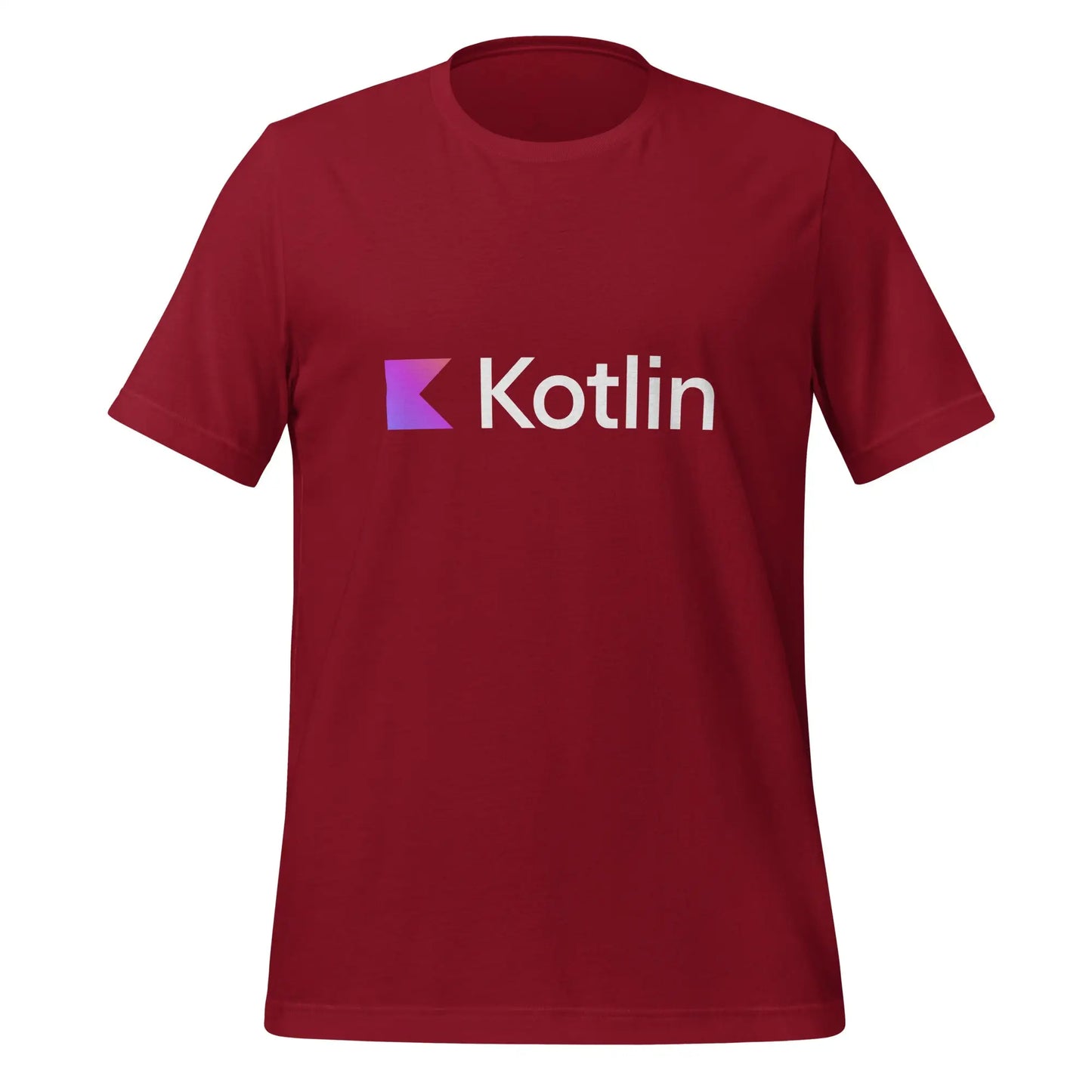 Kotlin Logo T-Shirt (unisex) - Cardinal / M