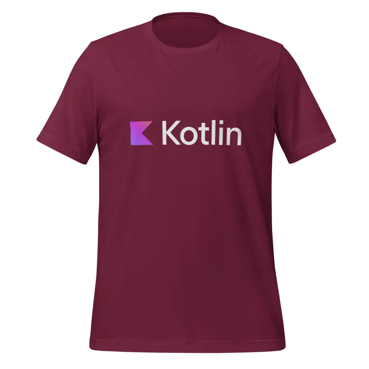 Kotlin Logo T-Shirt (unisex) - Maroon / M