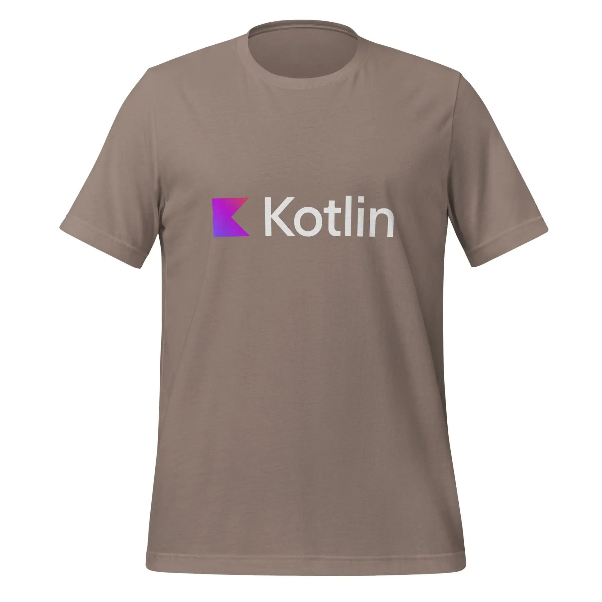 Kotlin Logo T-Shirt (unisex) - Pebble / M