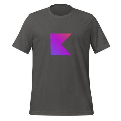 Kotlin Small Icon T-Shirt (unisex) - Asphalt / M