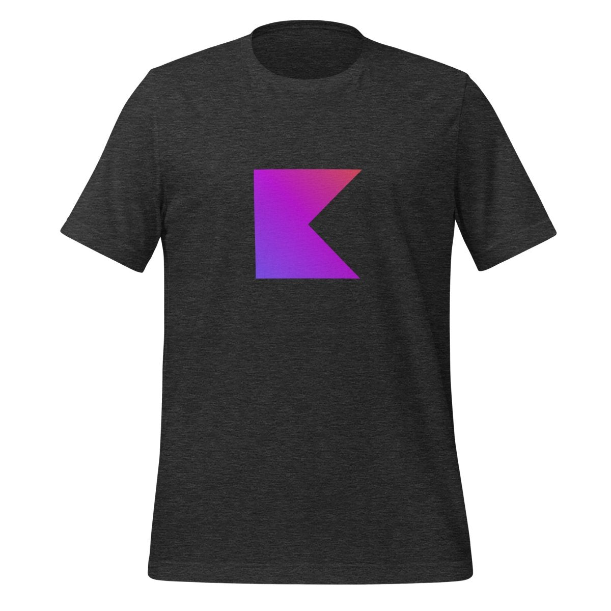Kotlin Small Icon T - Shirt (unisex) - Dark Grey Heather - AI Store