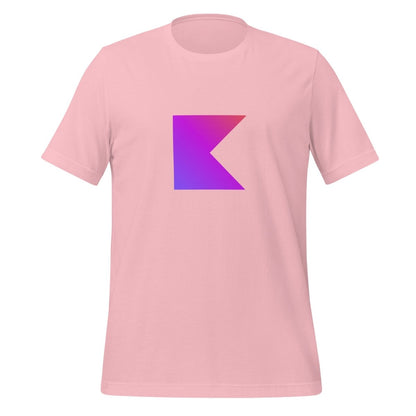 Kotlin Small Icon T - Shirt (unisex) - Pink - AI Store