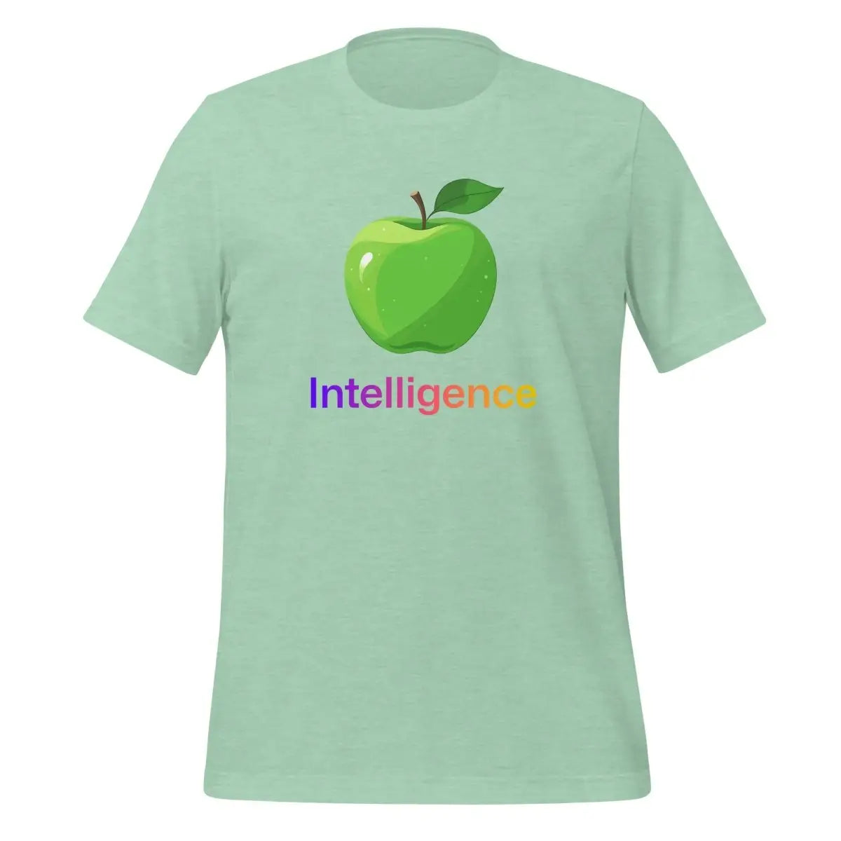 The Large Apple + Intelligence T-shirt (unisex) Heather Prism Mint / m.