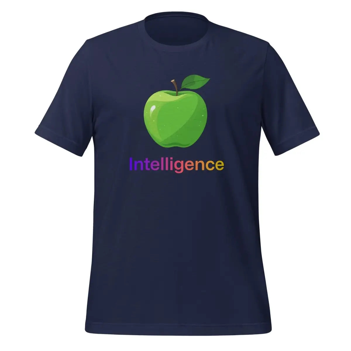 The Large Apple + Intelligence T-shirt (unisex) Navy / m.