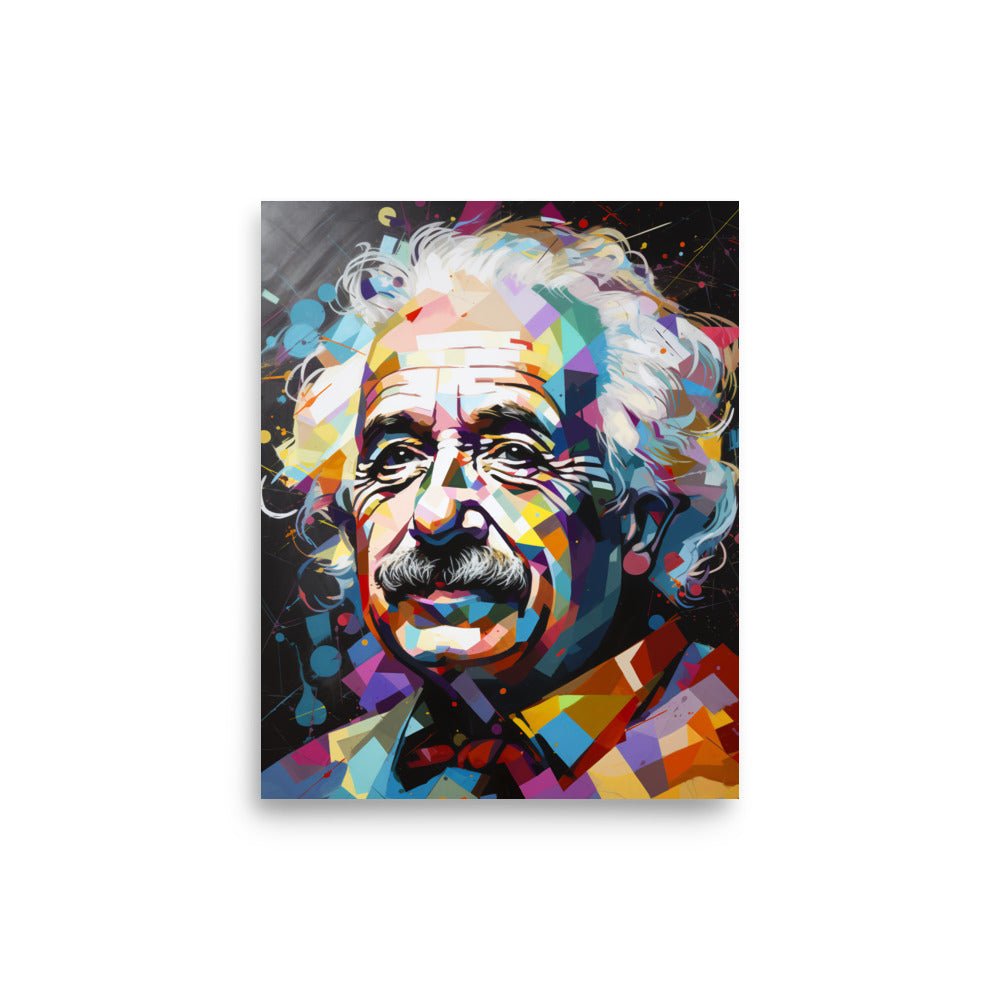 Legend Albert Einstein Poster 1 - AI Store