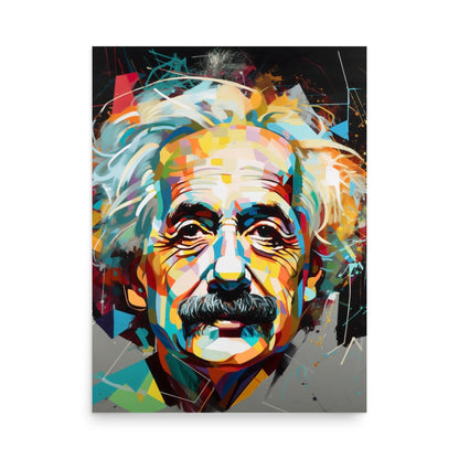 Legend Albert Einstein Poster 3 - AI Store