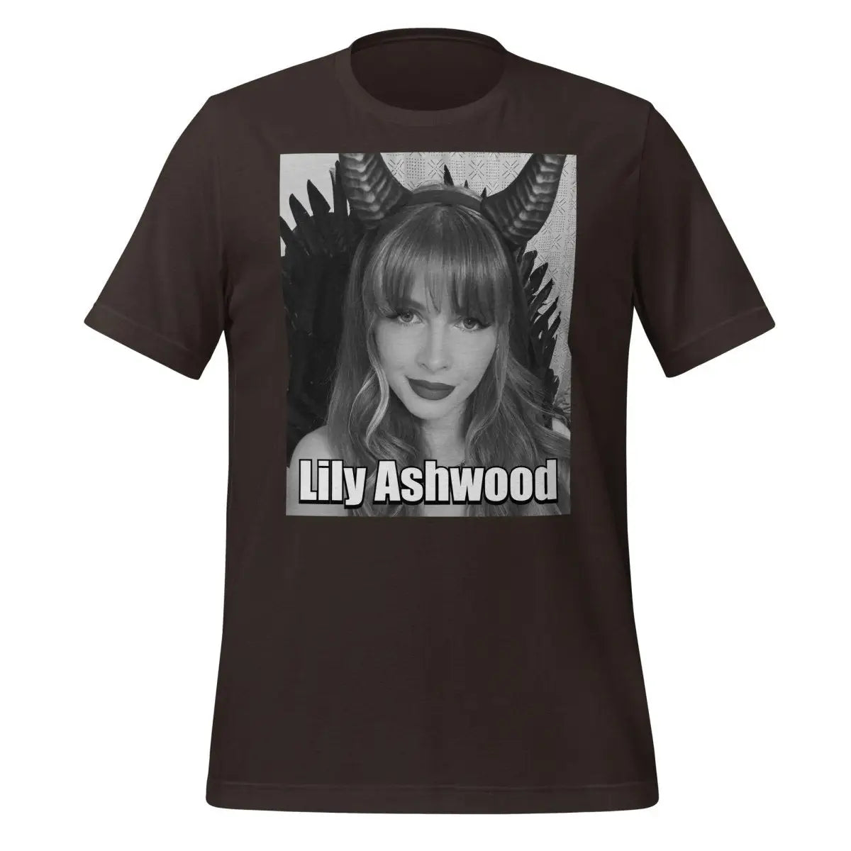 Lily Ashwood GPT-5 Meme T-Shirt (unisex) - Brown / M