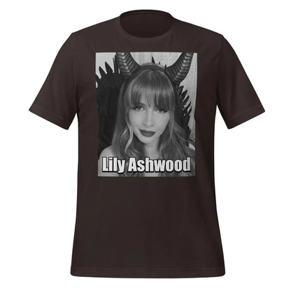 Lily Ashwood GPT-5 Meme T-Shirt (unisex) - Brown / M