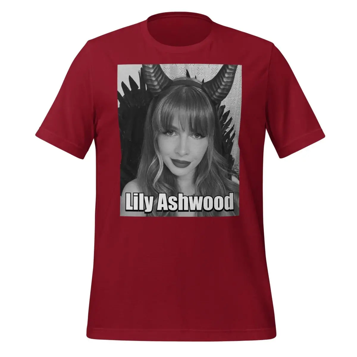 Lily Ashwood GPT-5 Meme T-Shirt (unisex) - Cardinal / M