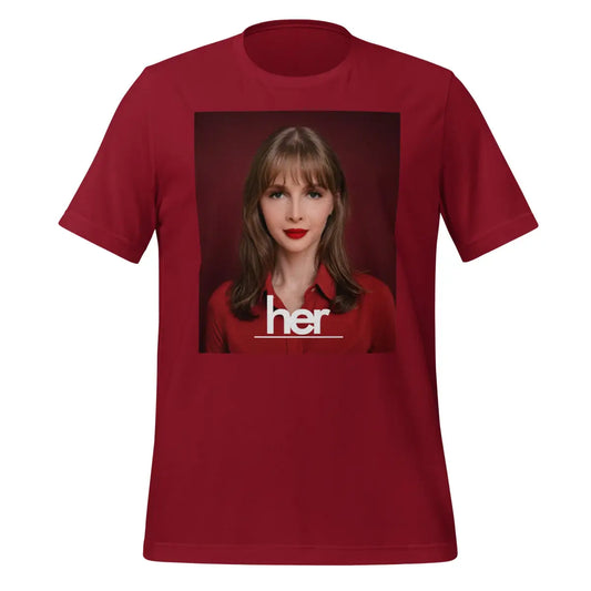 The Lily Ashwood Her Gpt-5 T-shirt (unisex) Cardinal / m.