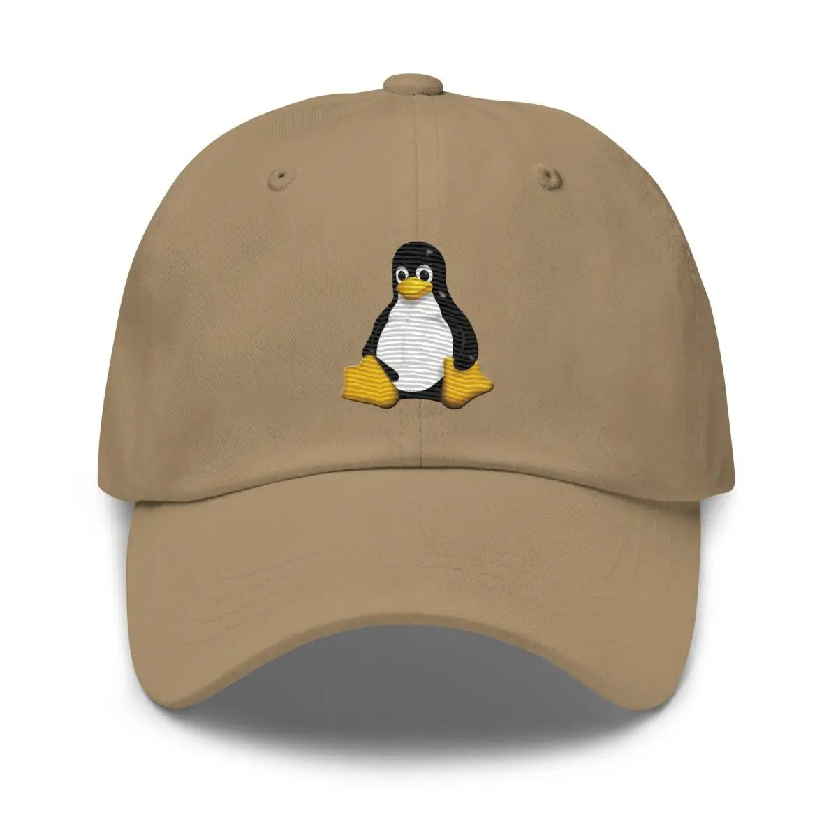 Linux Tux Cap - Khaki