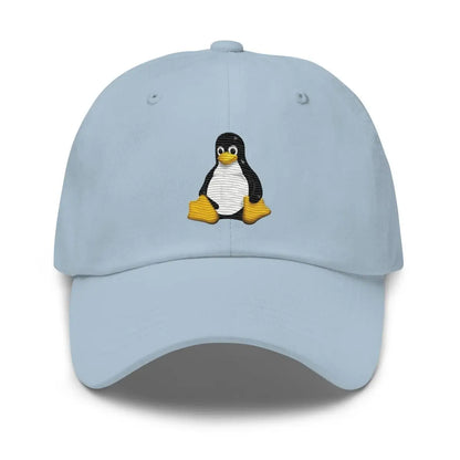 Linux Tux Cap - Light Blue