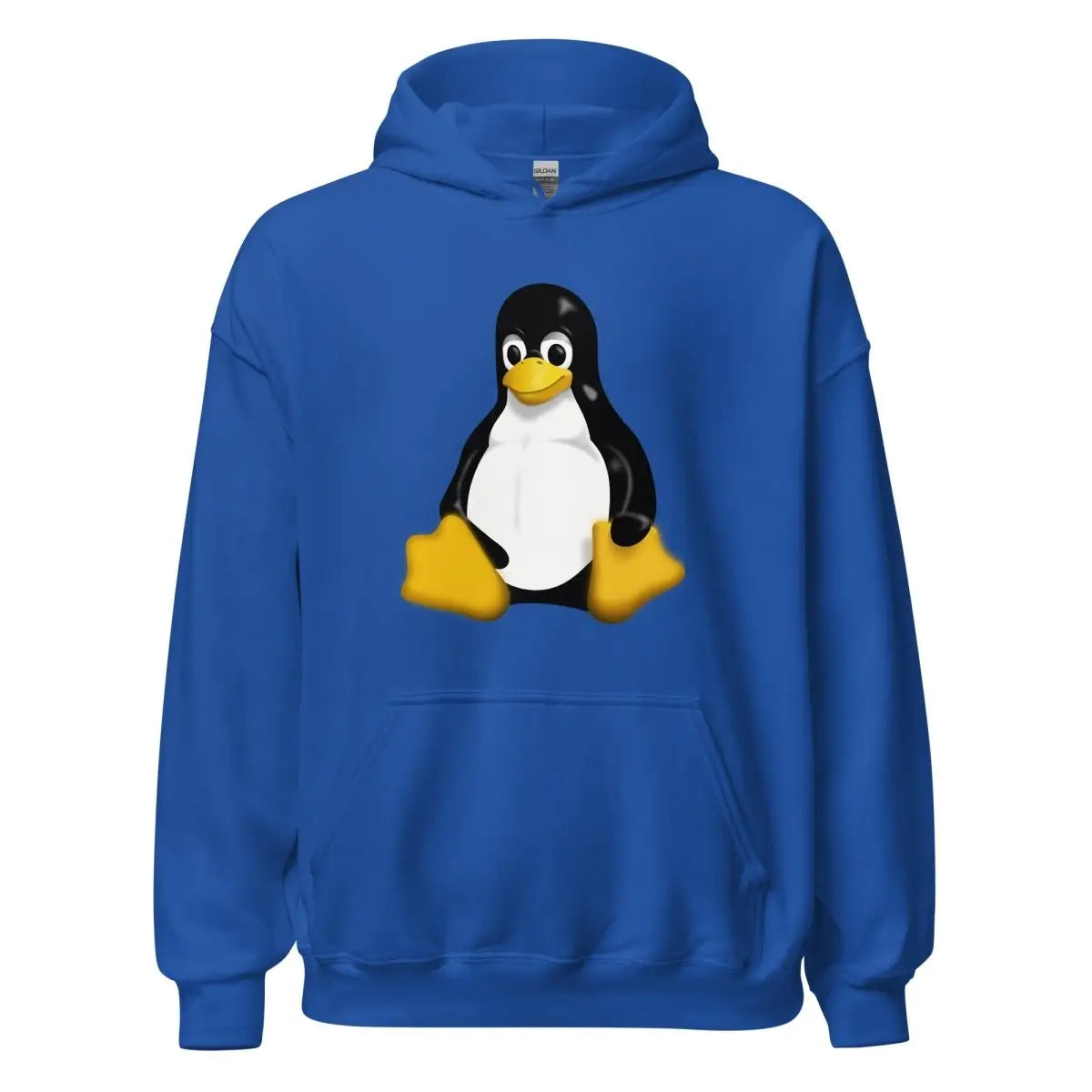 Linux Tux Hoodie (unisex) - Royal / M