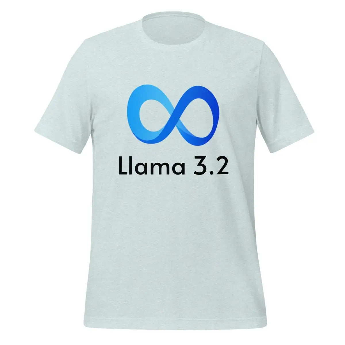 Llama 3.2 T-Shirt 2 (unisex) - Heather Prism Ice Blue / M