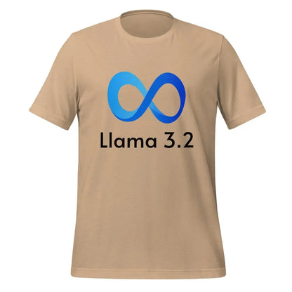 Llama 3.2 T-Shirt 2 (unisex) - Tan / M