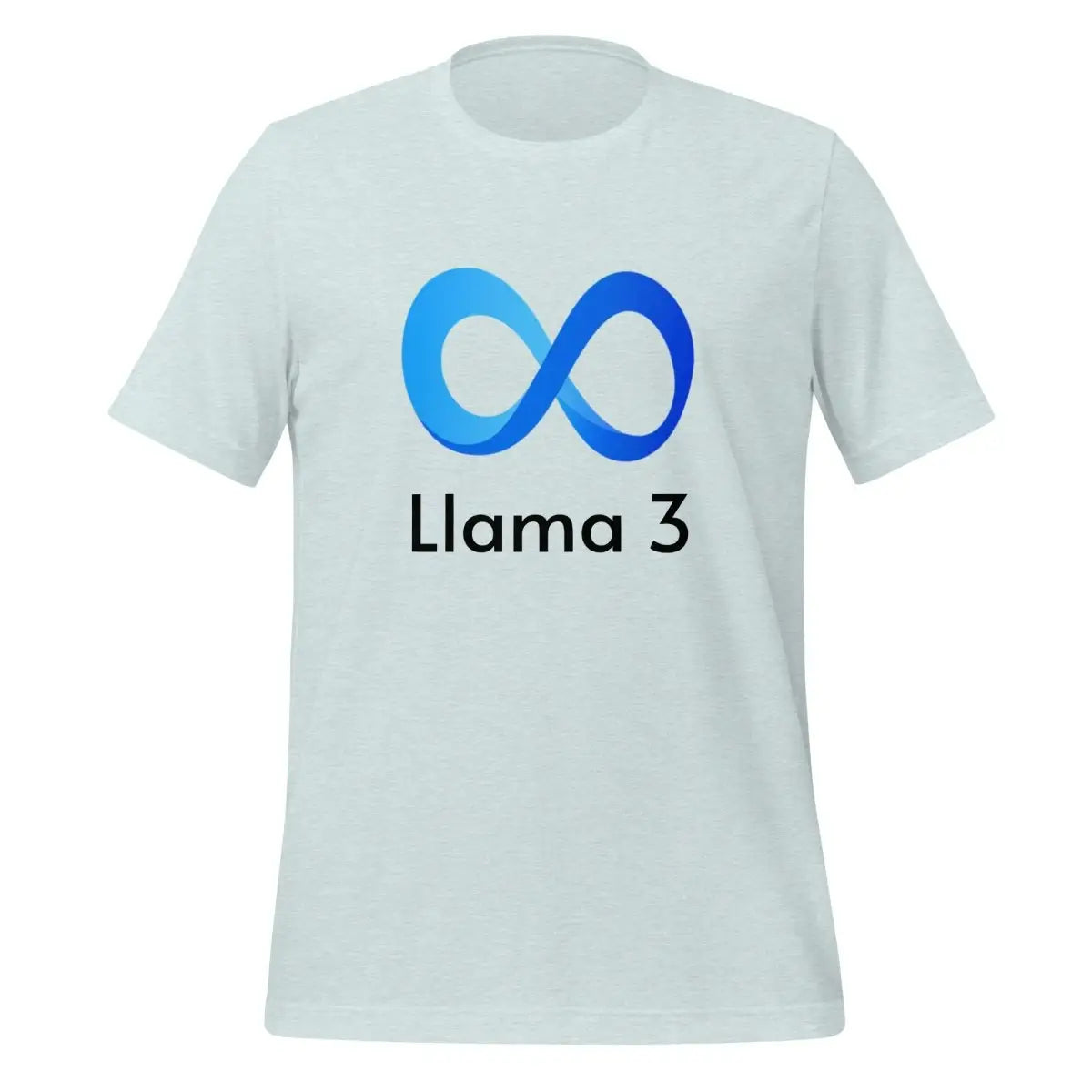 Llama 3 T-Shirt 2 (unisex) - Heather Prism Ice Blue / M