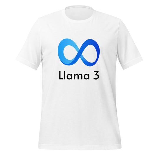 Llama 3 T - Shirt 2 (unisex) - White - AI Store