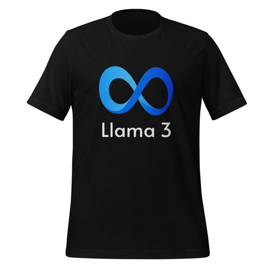 Llama 3 T - Shirt (unisex) - Black - AI Store