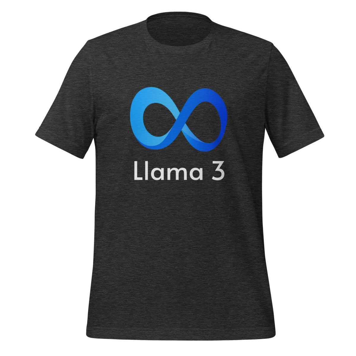 Llama 3 T - Shirt (unisex) - Dark Grey Heather - AI Store