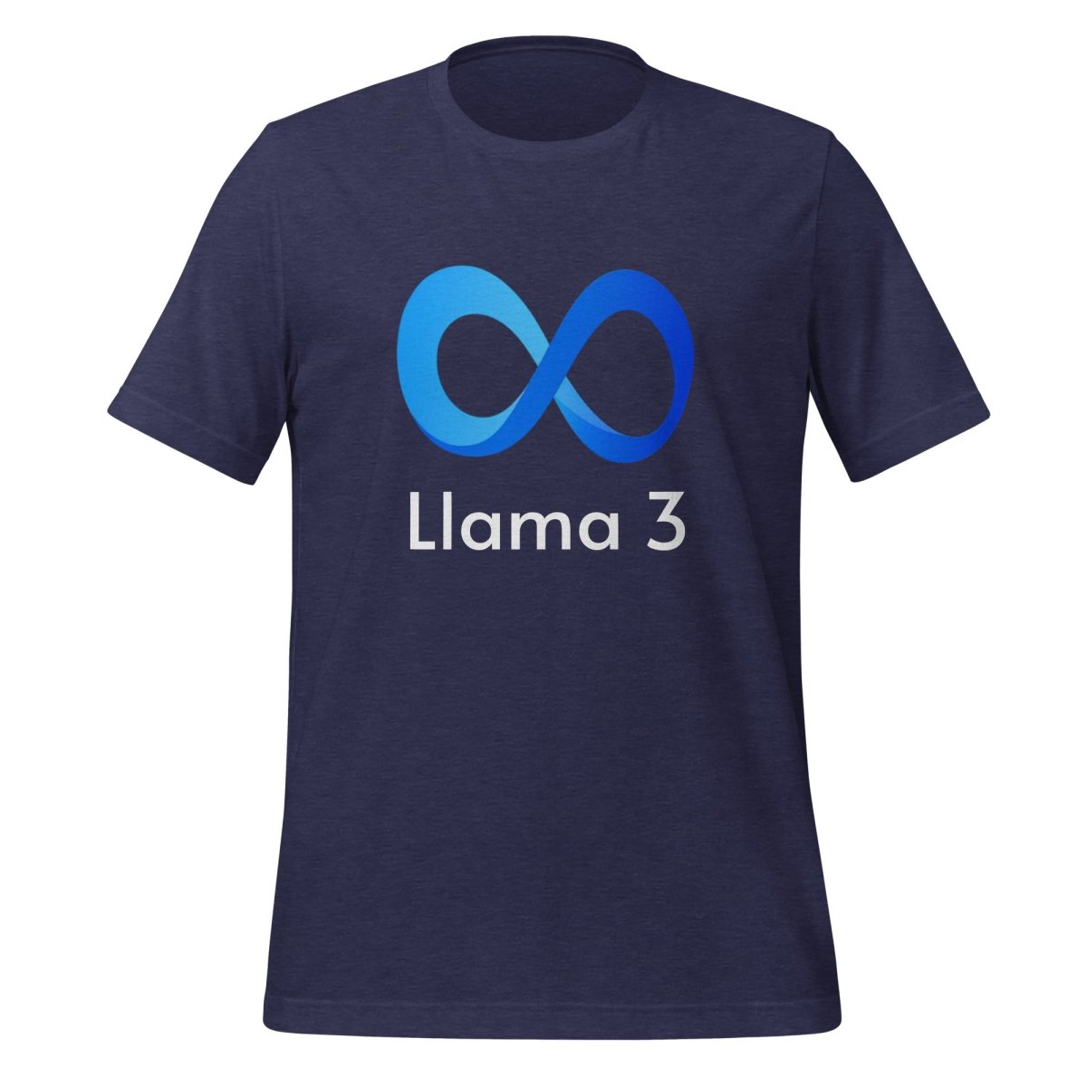 Llama 3 T - Shirt (unisex) - Heather Midnight Navy - AI Store