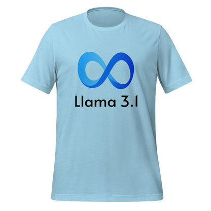 Llama 3.1 T-Shirt 2 (unisex) - Ocean Blue - AI Store