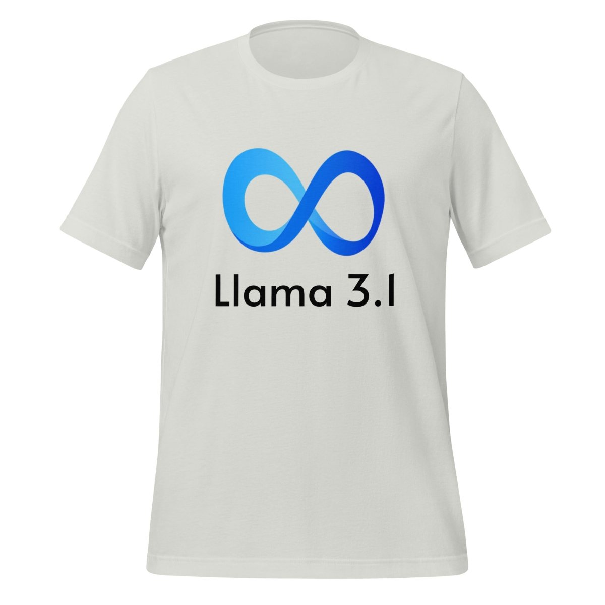 Llama 3.1 T-Shirt 2 (unisex) - Silver - AI Store