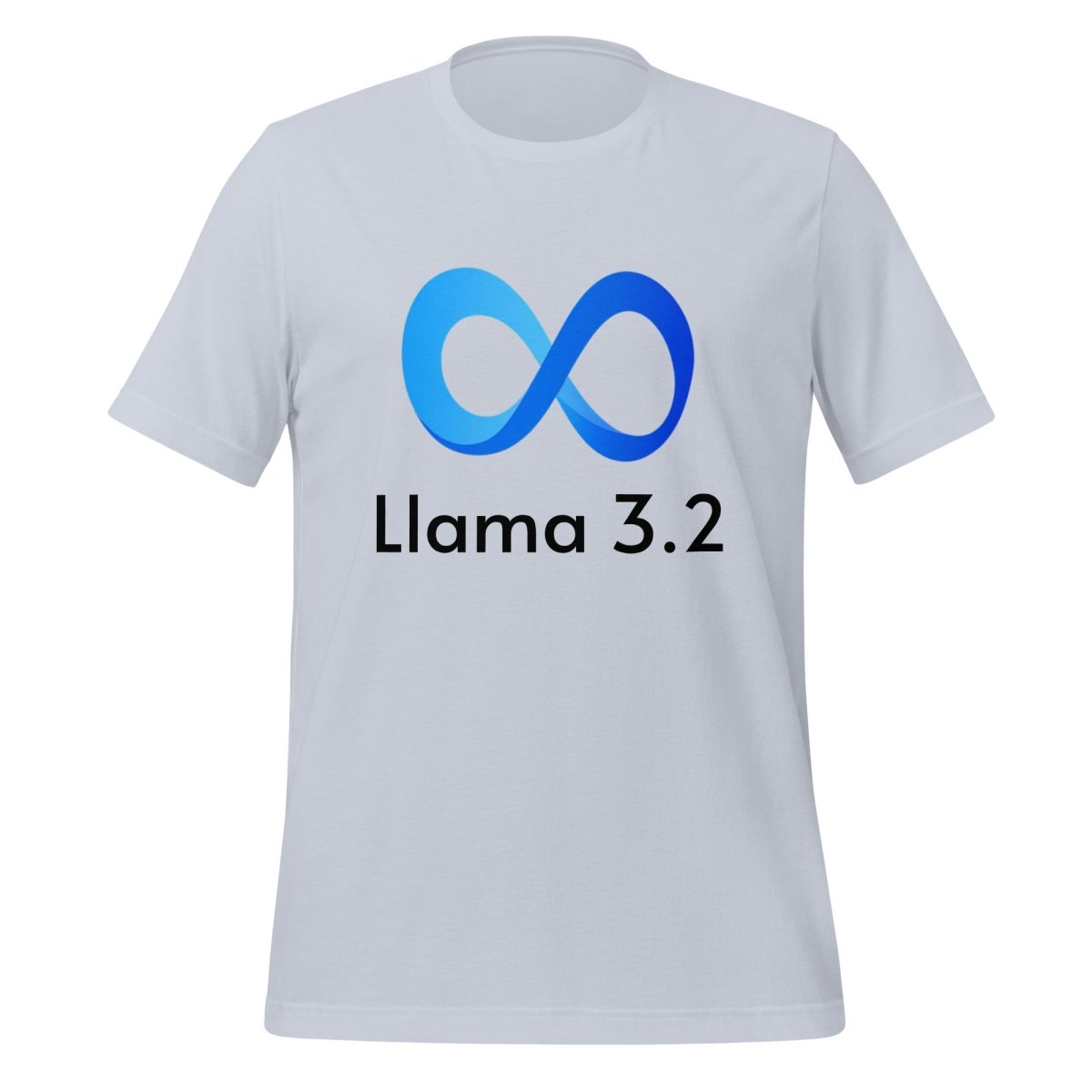 Llama 3.2 T-Shirt 2 (unisex) - Light Blue - AI Store