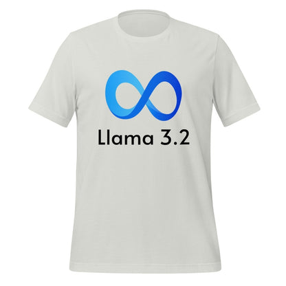 Llama 3.2 T-Shirt 2 (unisex) - Silver - AI Store