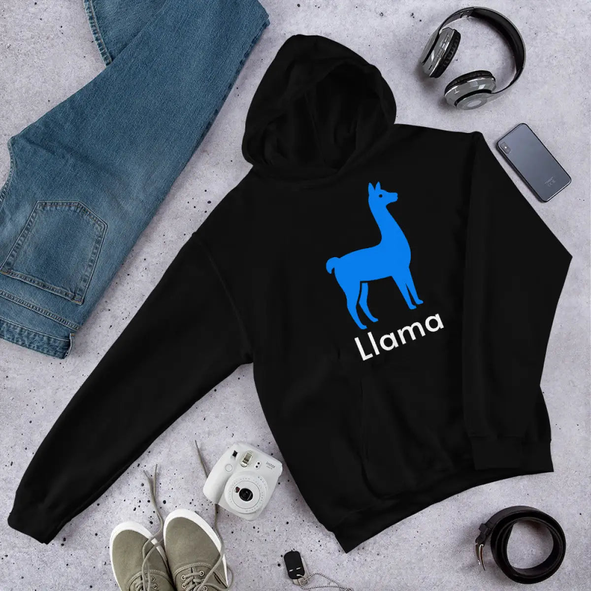 The Llama Hoodie (unisex).