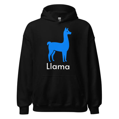 The Llama Hoodie (unisex) Black / m.