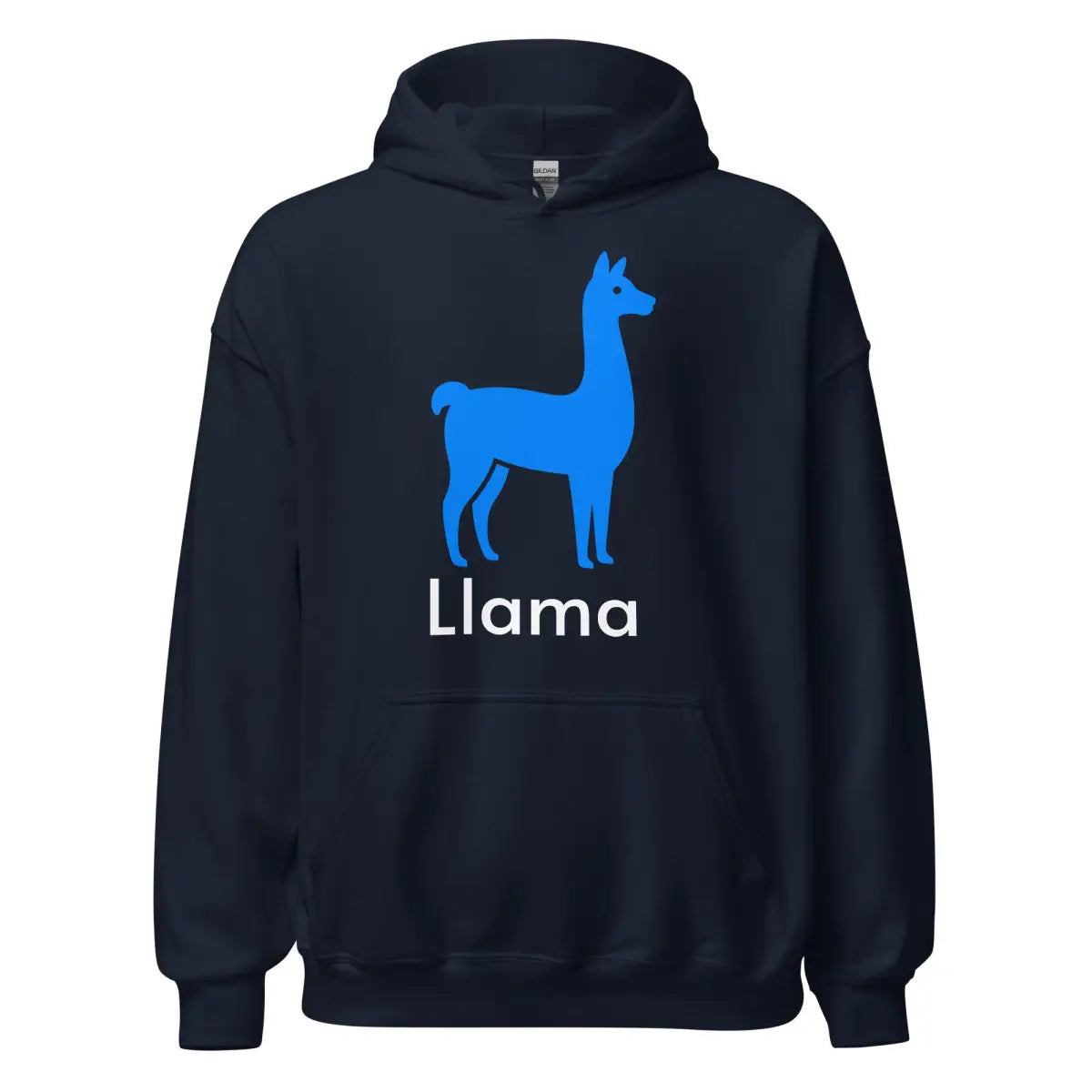 The Llama Hoodie (unisex) Navy / m.