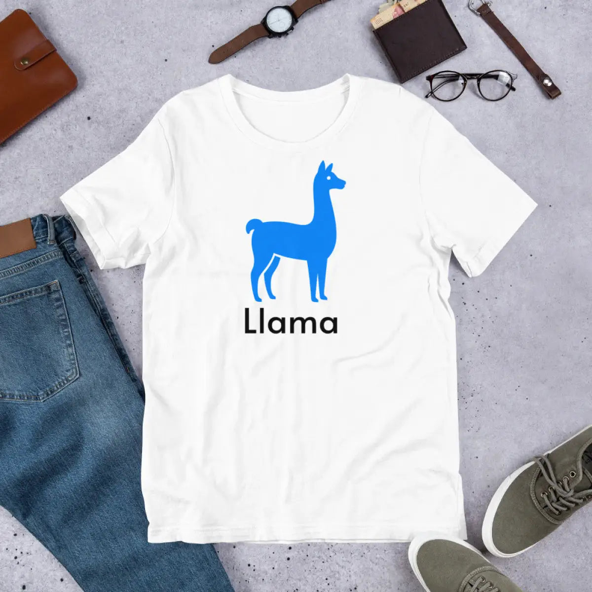 The Llama T-shirt 2 (unisex).