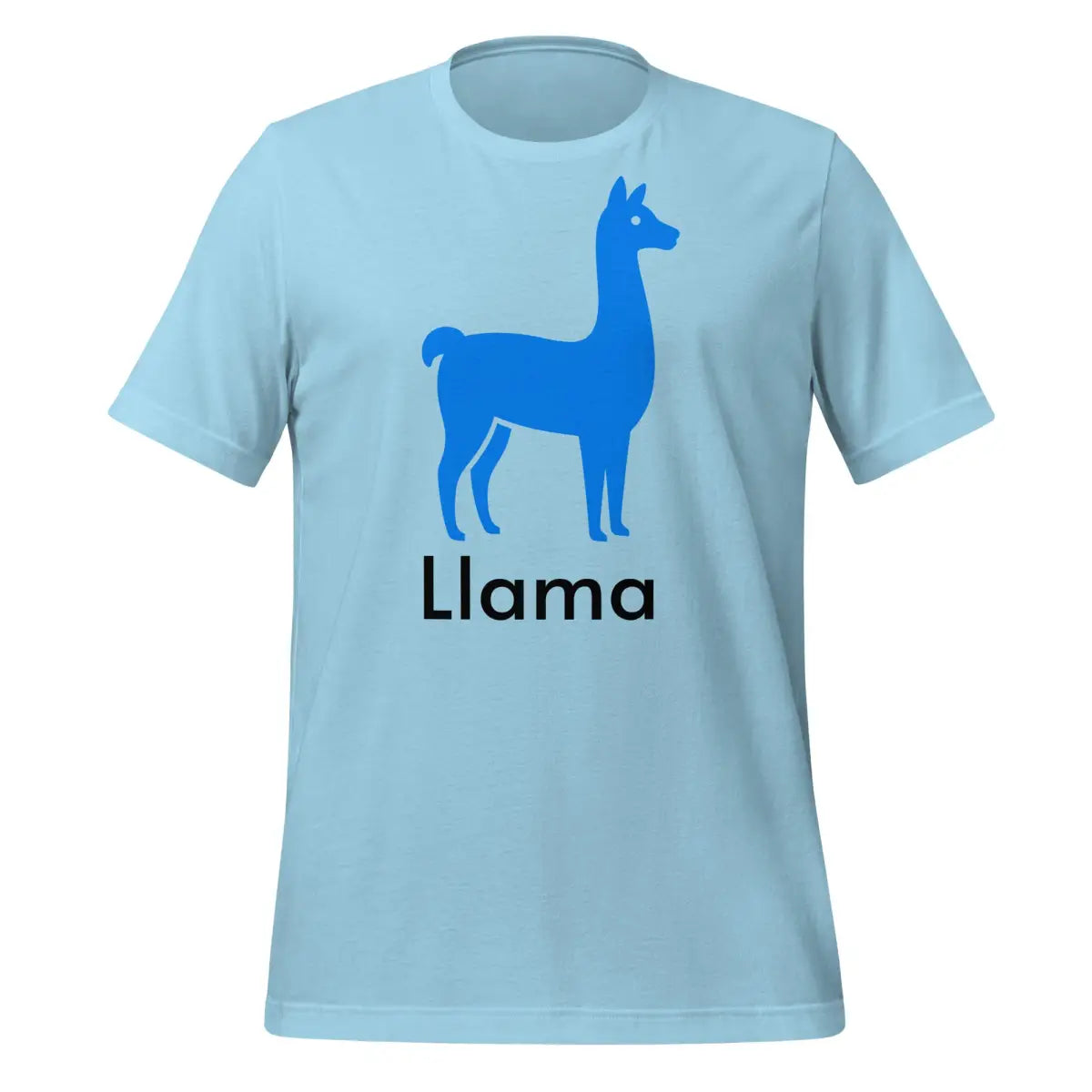 The Llama T-shirt 2 (unisex) Ocean Blue / m.