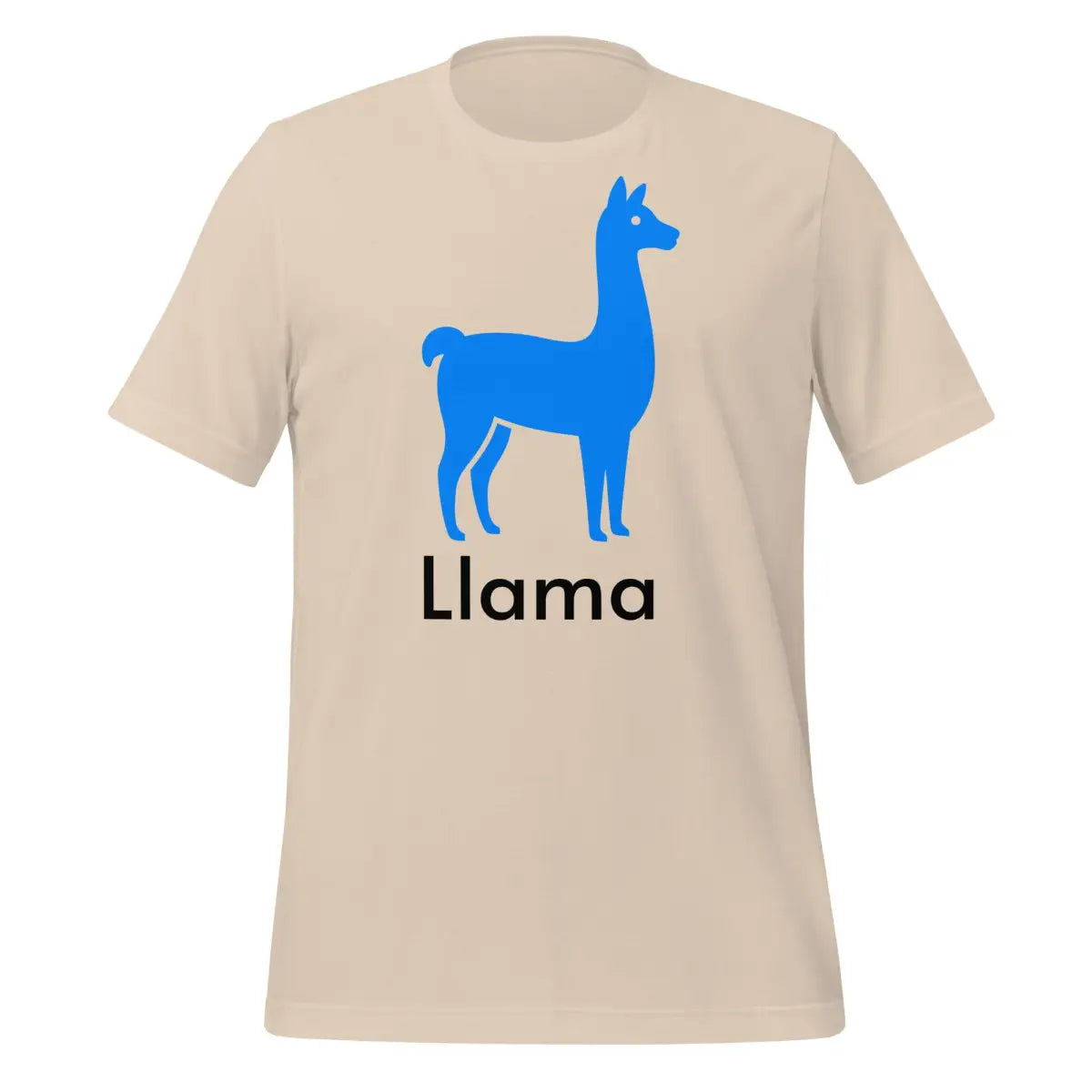 The Llama T-shirt 2 (unisex) Soft Cream / m.