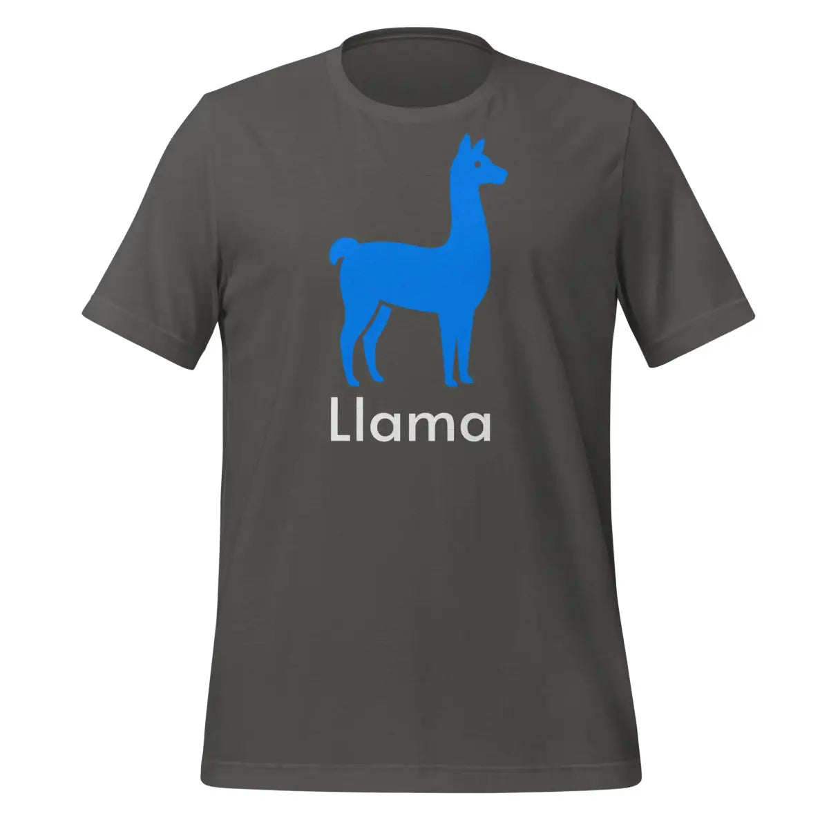 The Llama T-shirt (unisex) Asphalt / m.