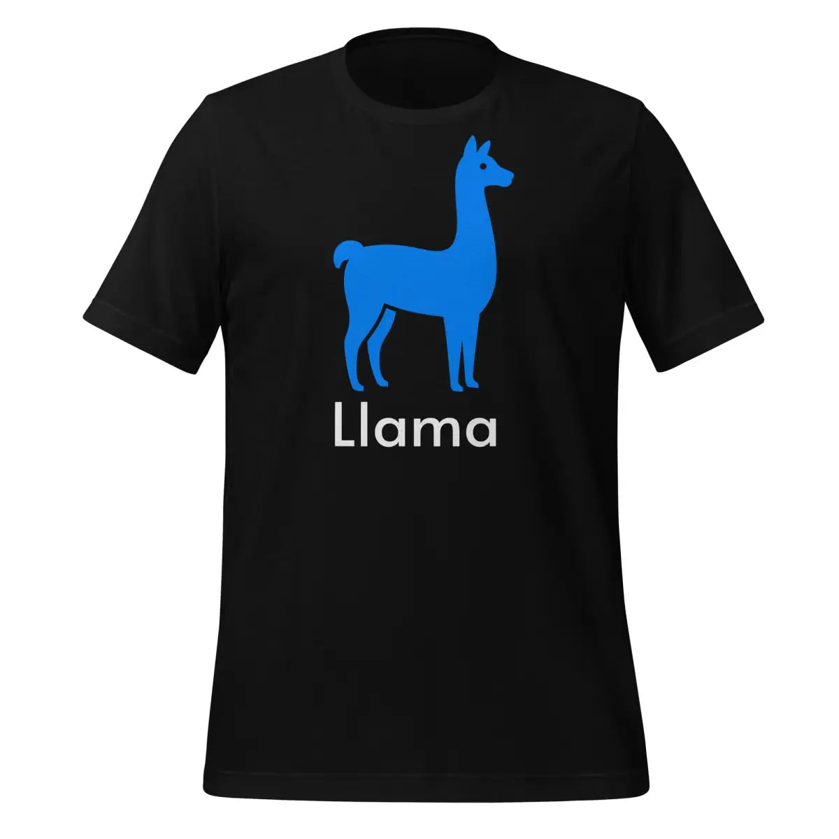 The Llama T-shirt (unisex) Black / m.