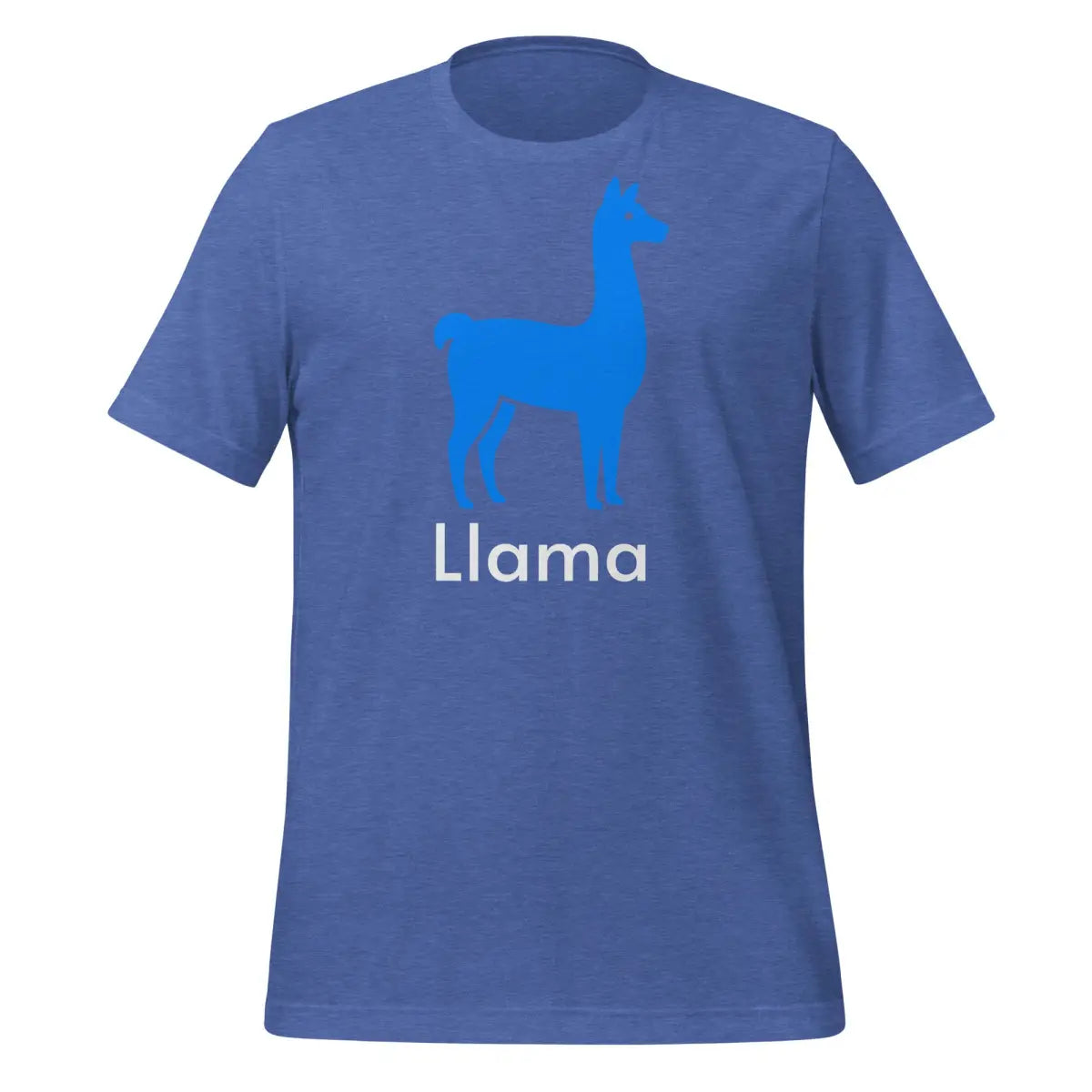 The Llama T-shirt (unisex) Heather True Royal / m.