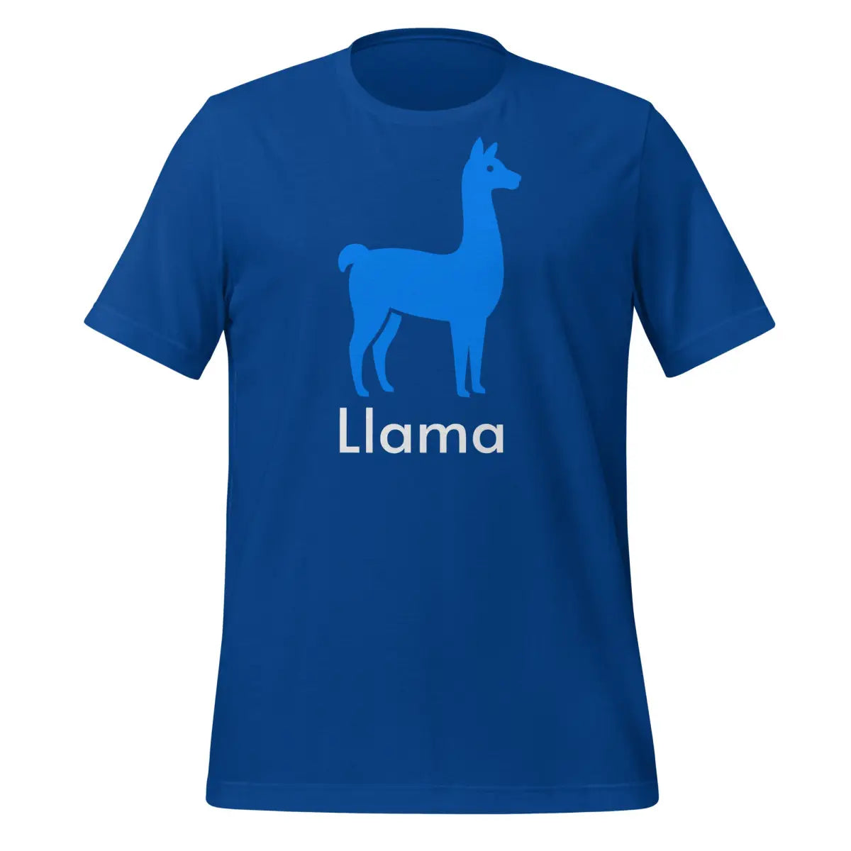 The Llama T-shirt (unisex) True Royal / m.