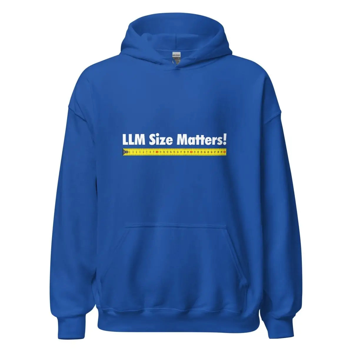 LLM Size Matters! Hoodie (unisex) - Royal / M