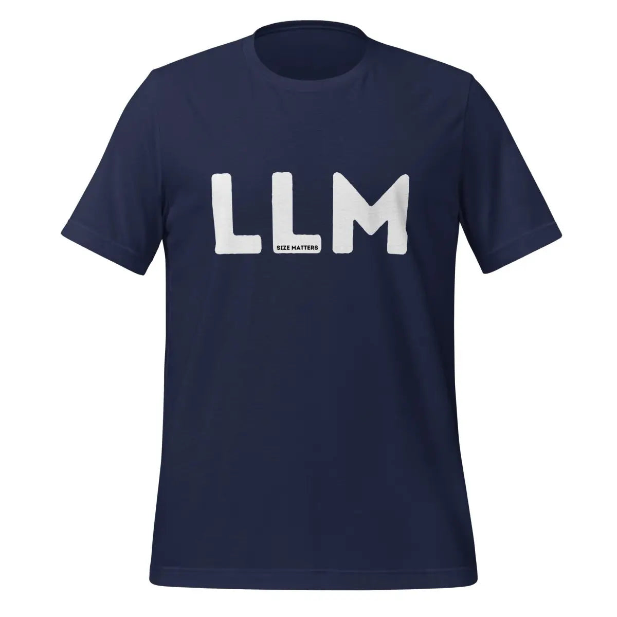 LLM SIZE MATTERS T-Shirt 2 (unisex) - Navy / M