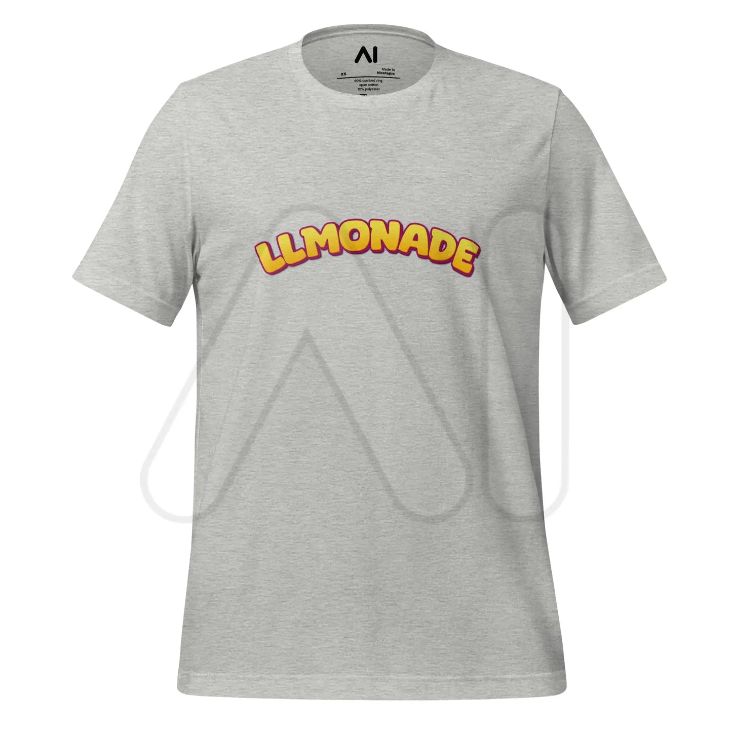 LLMONADE T-Shirt (unisex) - Athletic Heather / M